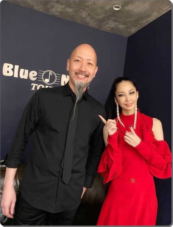 中島美嘉と馬谷勇