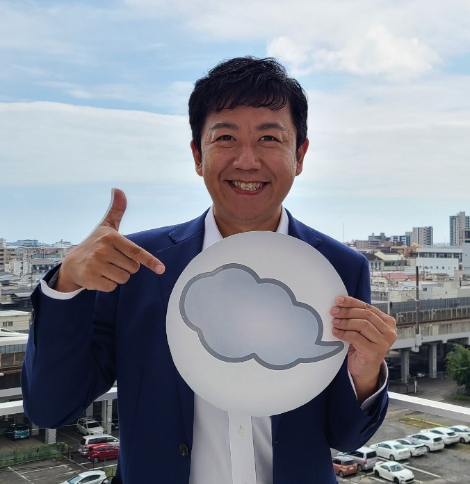オフィス気象キャスター所属の気象予報士、渡部圭吾さん