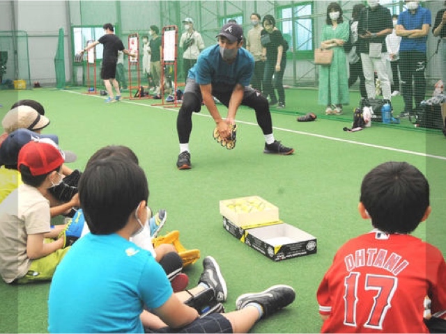 片岡保幸 野球教室