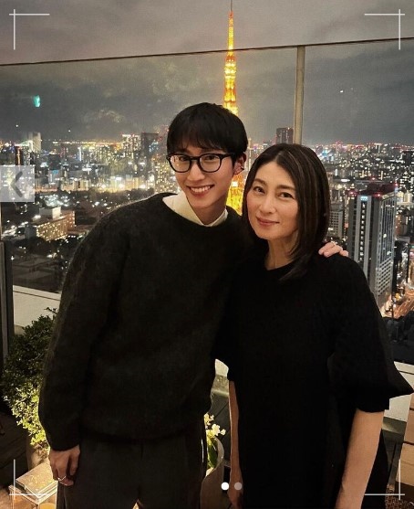 緒形直人の結婚相手の嫁(妻・奥さん)の仙道敦子と次男の息子、緒形りょう
