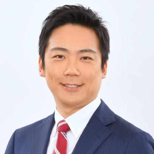 MBS毎日放送の男性アナウンサー、河本光正(かわもと みつまさ)アナ。