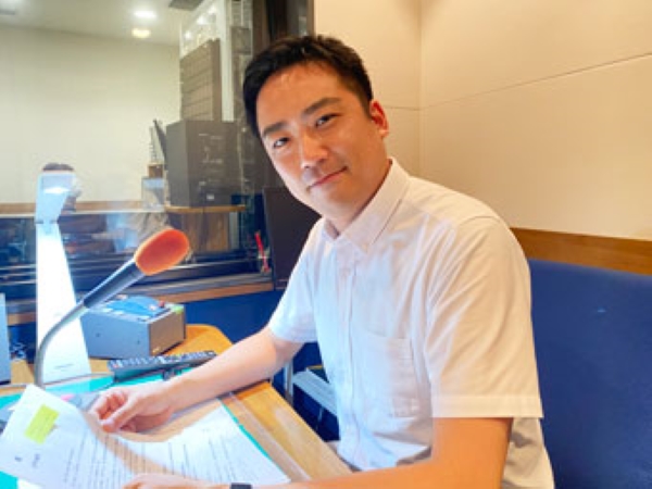 MBS毎日放送の男性アナウンサー、河本光正(かわもと みつまさ)アナ。