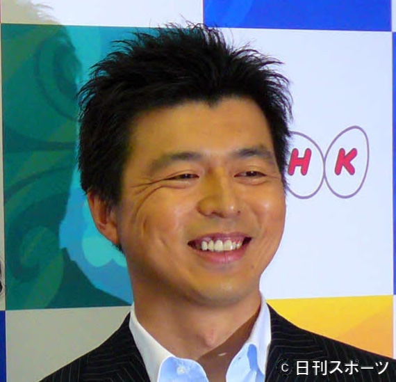 豊原謙二郎アナ:NHK五輪開会式後の日刊スポーツ記事画像