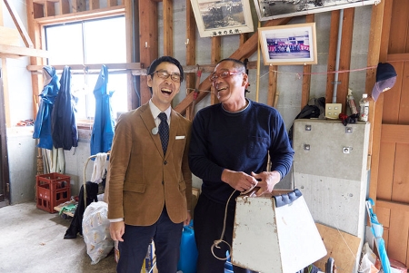 楽しそうな近藤泰郎アナ