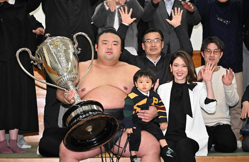 貴景勝さんファミリー