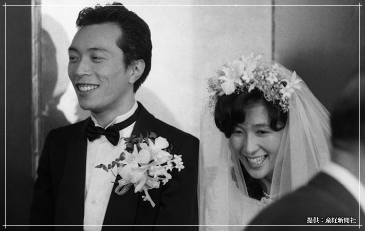 所ジョージ、結婚式