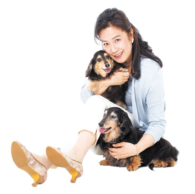 名取裕子と愛犬