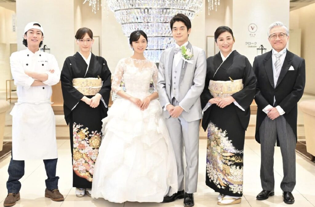 上白石萌歌さんドラマ内で結婚式