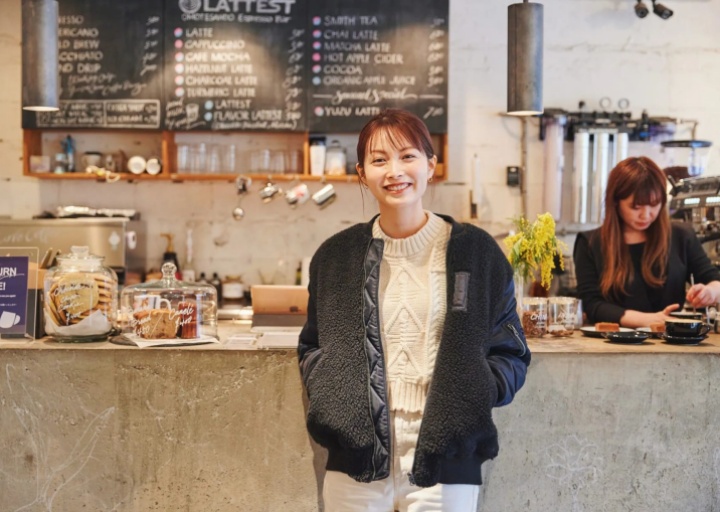 カフェと佐藤めぐみさん