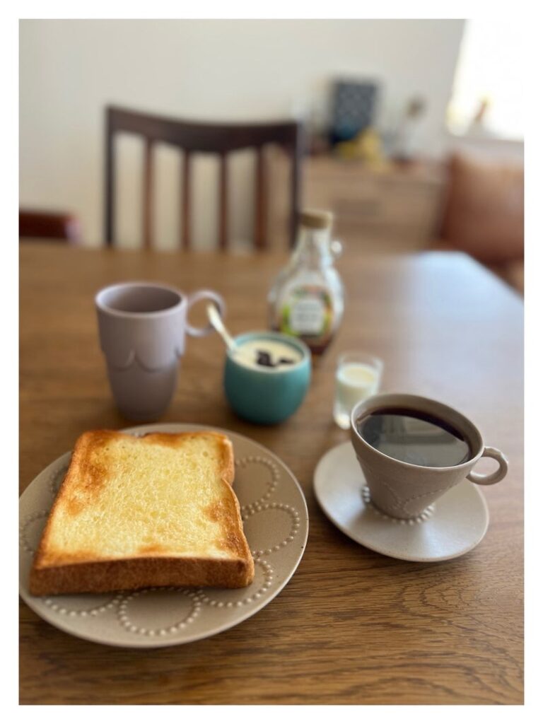 天津木村さん、妻の朝食