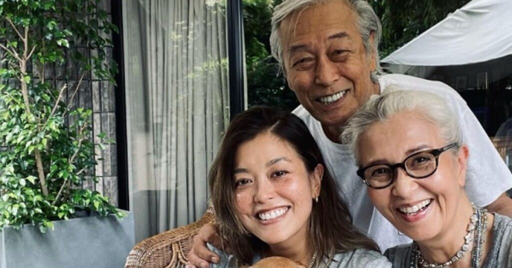 岩城滉一さん一家