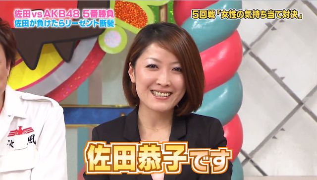 佐田正樹の妻・佐田恭子