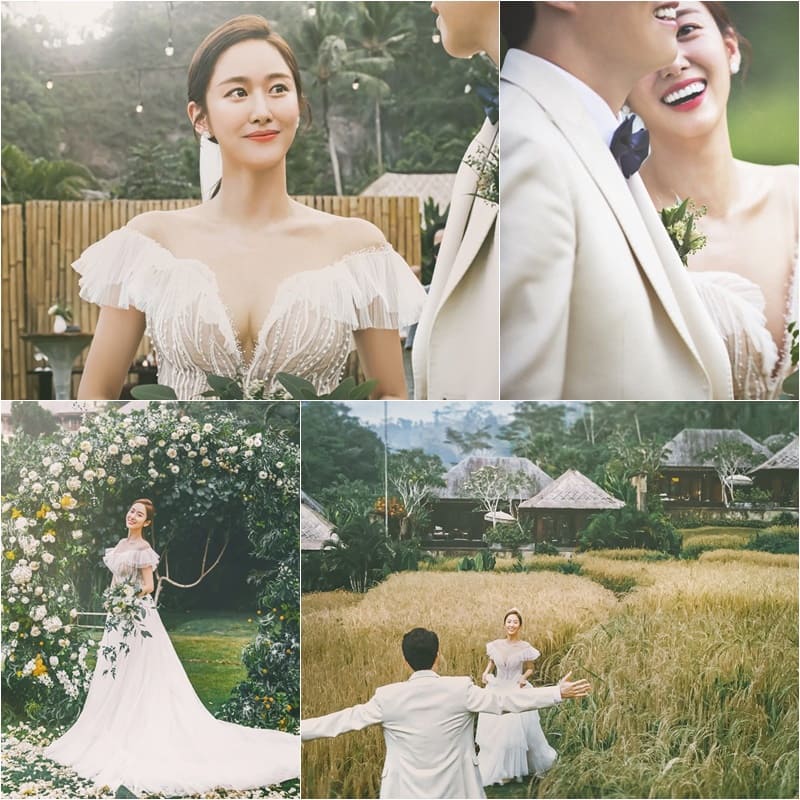 チョン・ヘビンさんバリでの結婚式