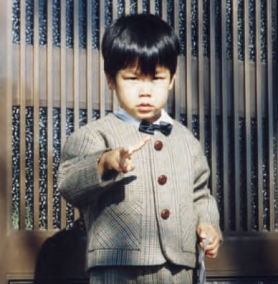 藤井皓哉さん幼少期の画像