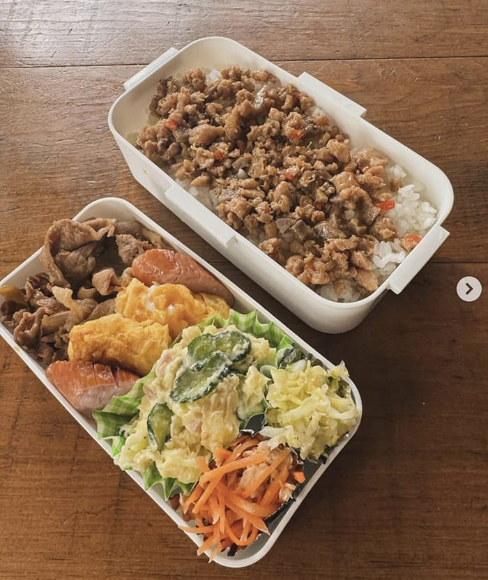 黒原心平さん愛息のお弁当