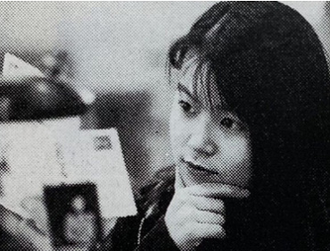 JIROさんの妻・玲子さんとして紹介された女性の写真