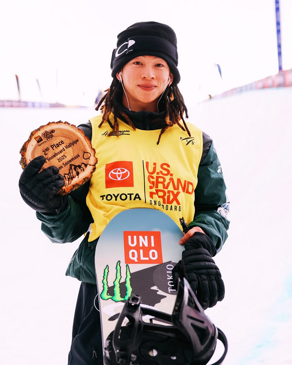 スノーボード選手の平野歩夢さん