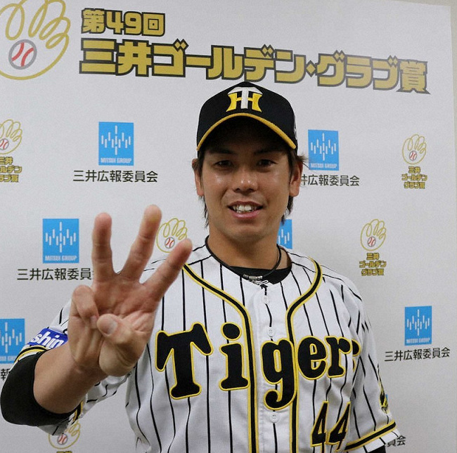 阪神タイガースの捕手・梅野隆太郎さん